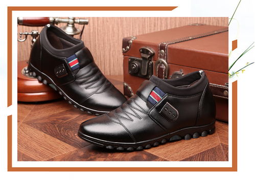 时尚增高新选择 6cm内增高韩版休闲皮鞋，尽显青年男士魅力