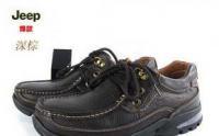 011新款JEEP吉普商务休闲皮鞋 时尚与实用的完美结合