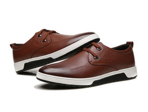 ecco爱步软皮鞋 男士户外休闲的舒适之选